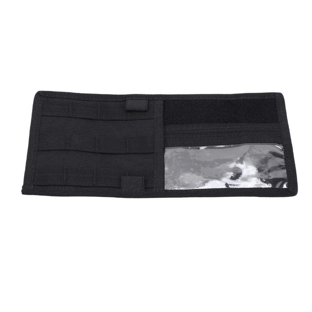 BuyWeek Vehicle Sun Visor Storage Bag Multifunctional Car Sun Visor Organizer for Most VehicleBlack