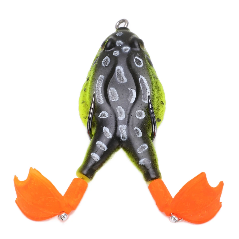 Thunder Frog Baits Floating Water Fishing Lures with Double Propellers Legs for Bass Snakehead Salmon Fishing3#