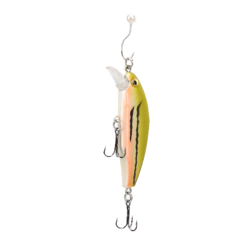 Fishing Lures Baits Mini Deep Diving 3D Eyes Minnow Fishing Lures Crankbaits for Freshwater1#