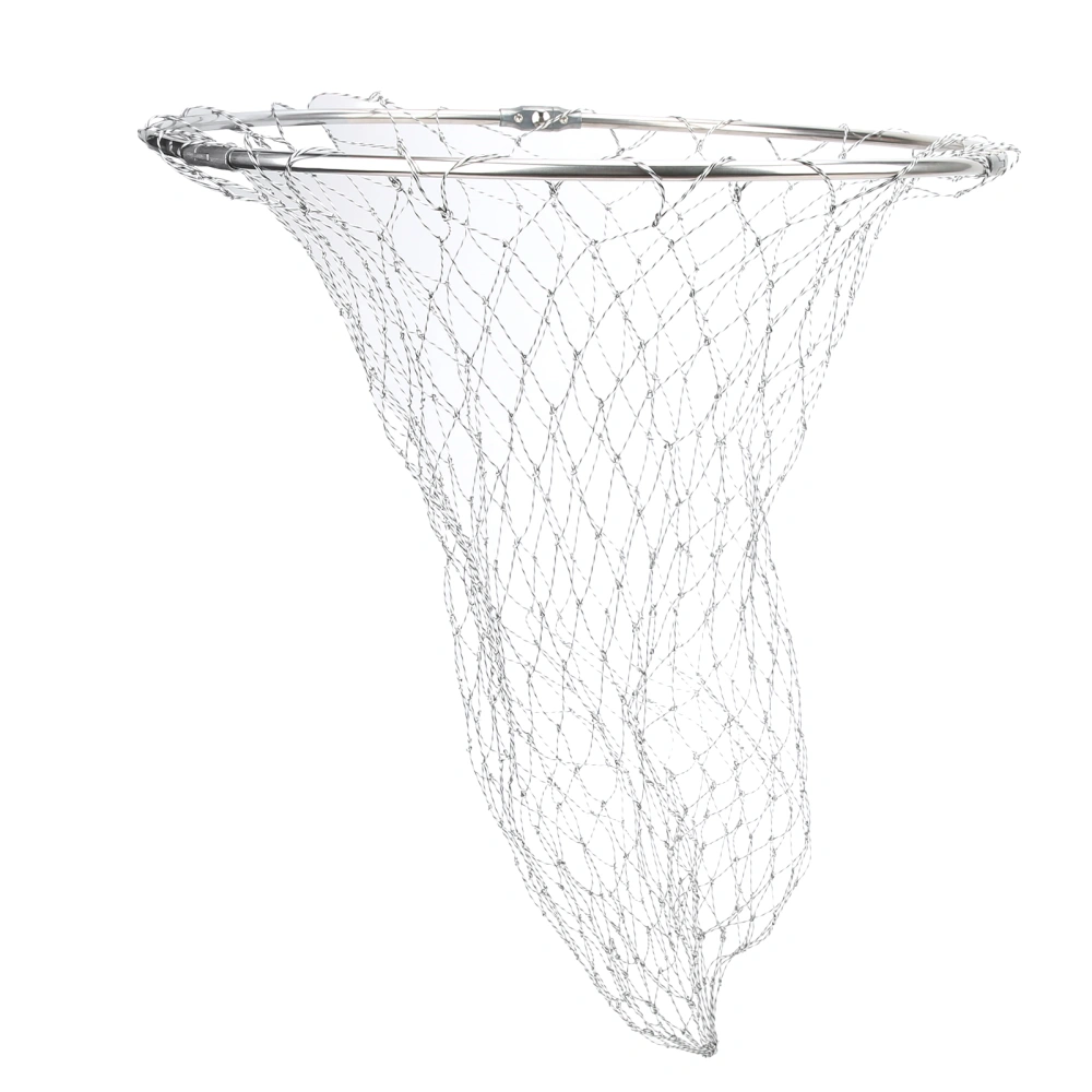 Landing Net Heads 39cm Big Nylon Braiding Mesh Brail Net for Catching Fish and Birds