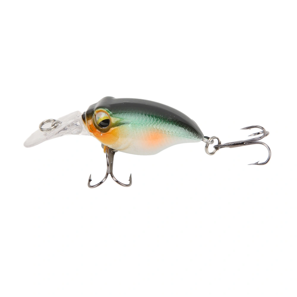 BuyWeek Mini Fishing Lure Lifelike Micro Fishing Plastic Trolling Bait for Freshwater Saltwater1#