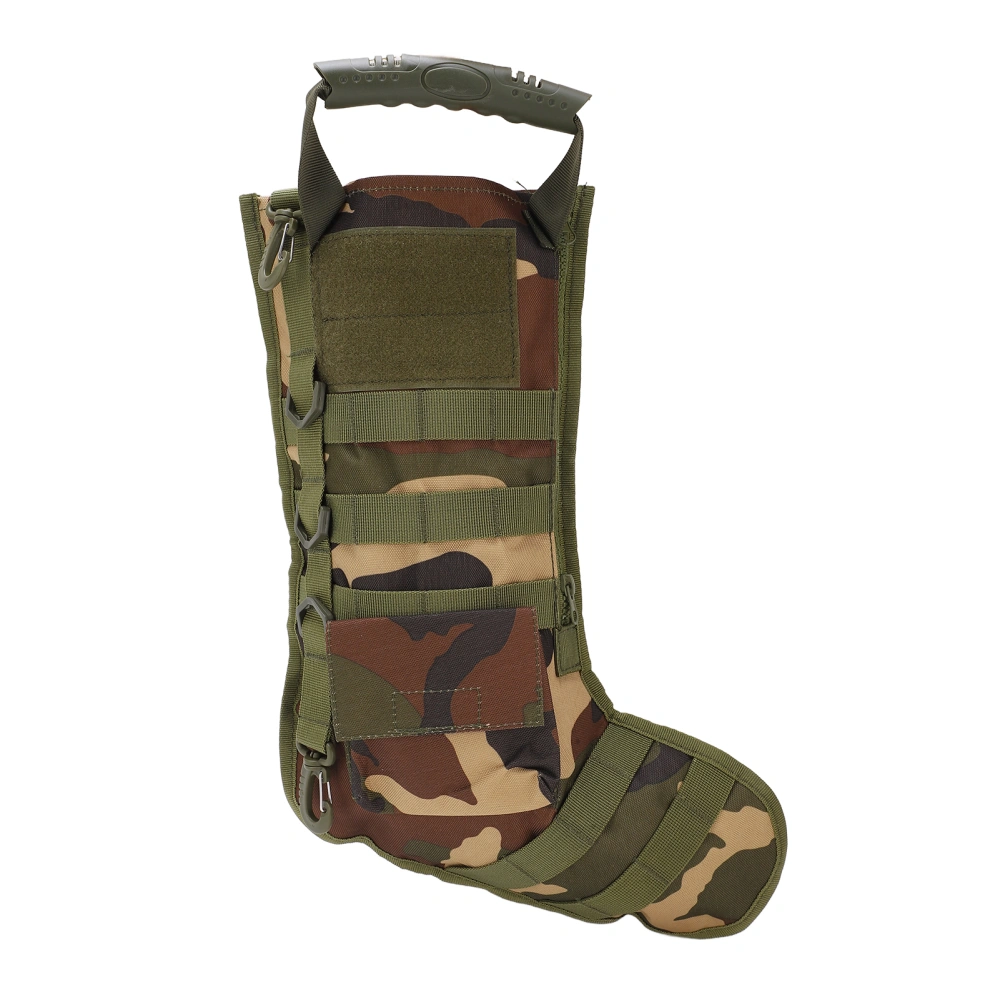 BuyWeek Christmas Stocking Socks Bag Utility Storage Bag Military Hunting Pack Magazine PouchesJungle Camouflage