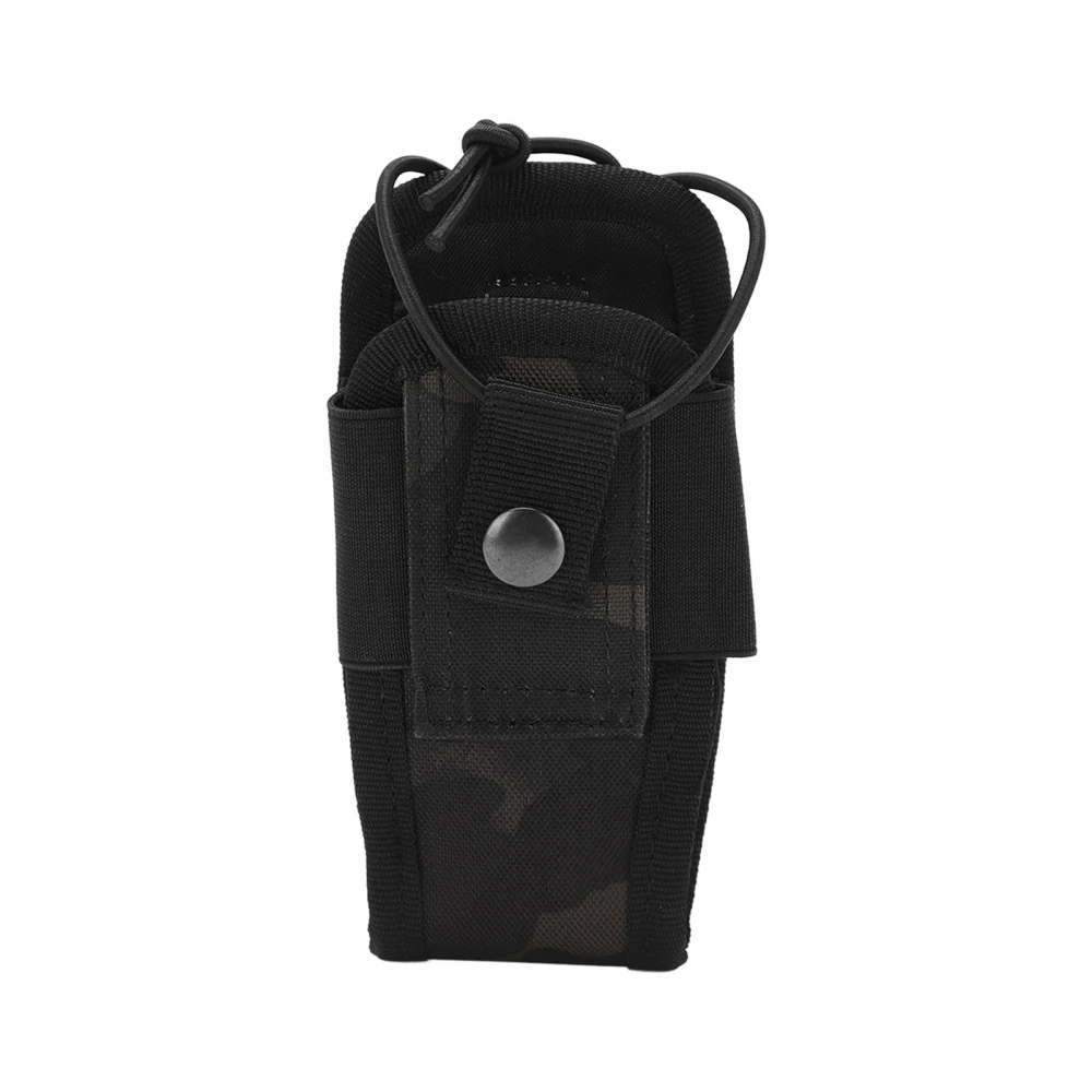 BuyWeek Multifunctional Radio Walkie Talkie Pouch Case Oxford Cloth Belt Interphone Holster BagBlack Scorpion Camouflage Color