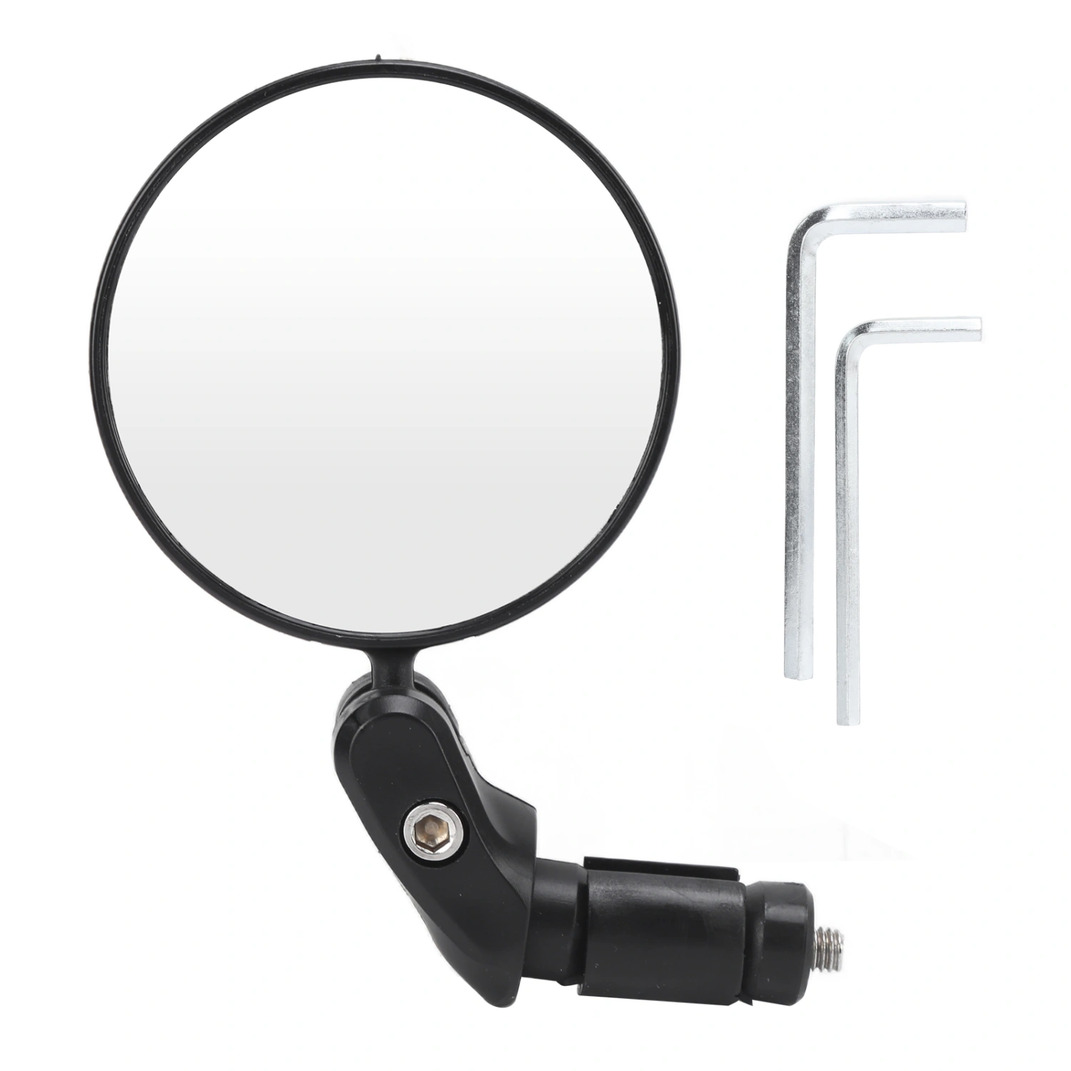 Bike Mirror PC Bicycle Rearview Mirror with Hexagonal Wrench for Mountain Bikes Road Bikes