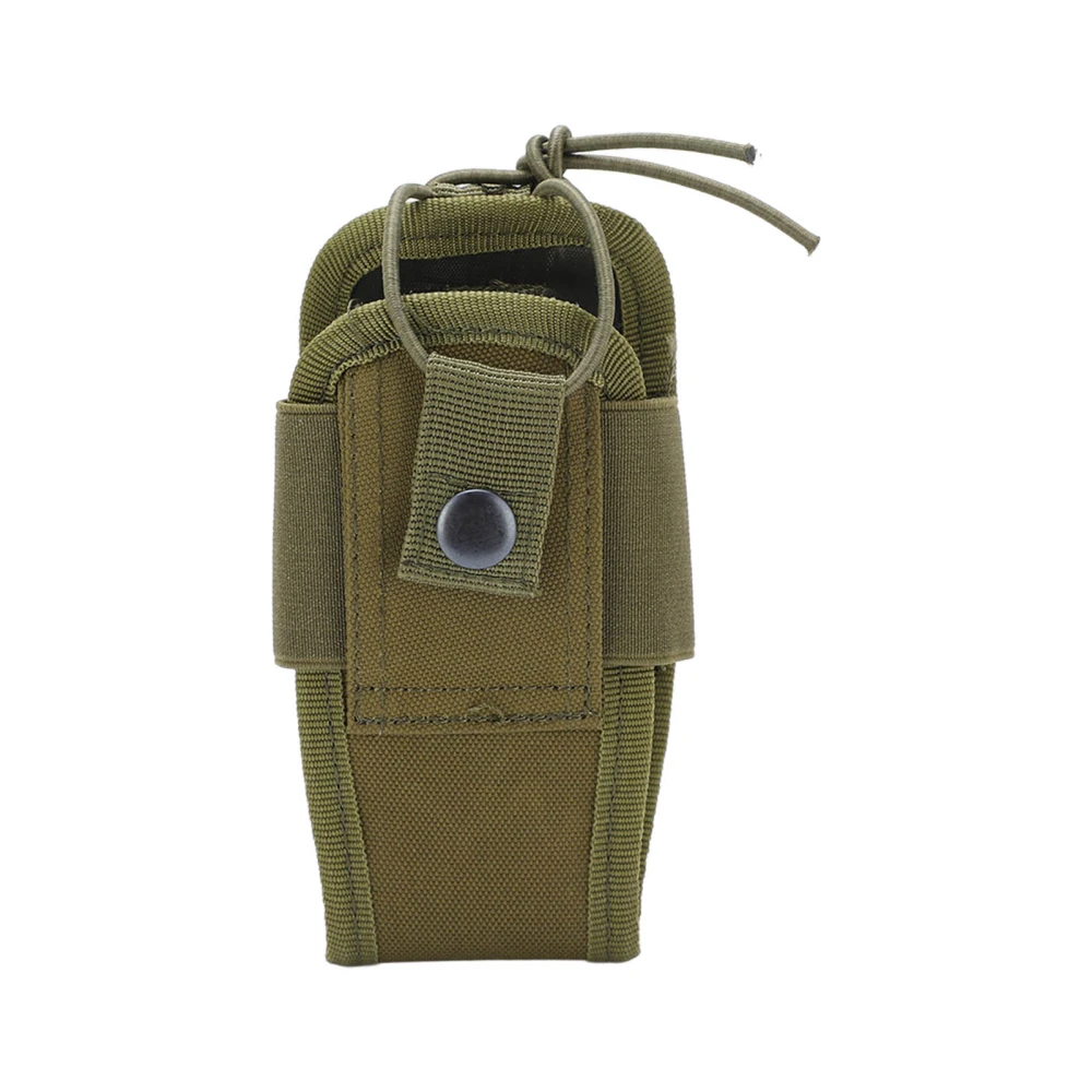 Multifunctional Radio Walkie Talkie Pouch Case Oxford Cloth Belt Interphone Holster BagGreen