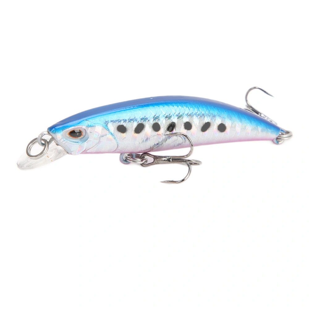 BuyWeek Mini Fishing Lure Lifelike Mini Fishing Swimbait with Hooks Freshwater and Saltwater4#