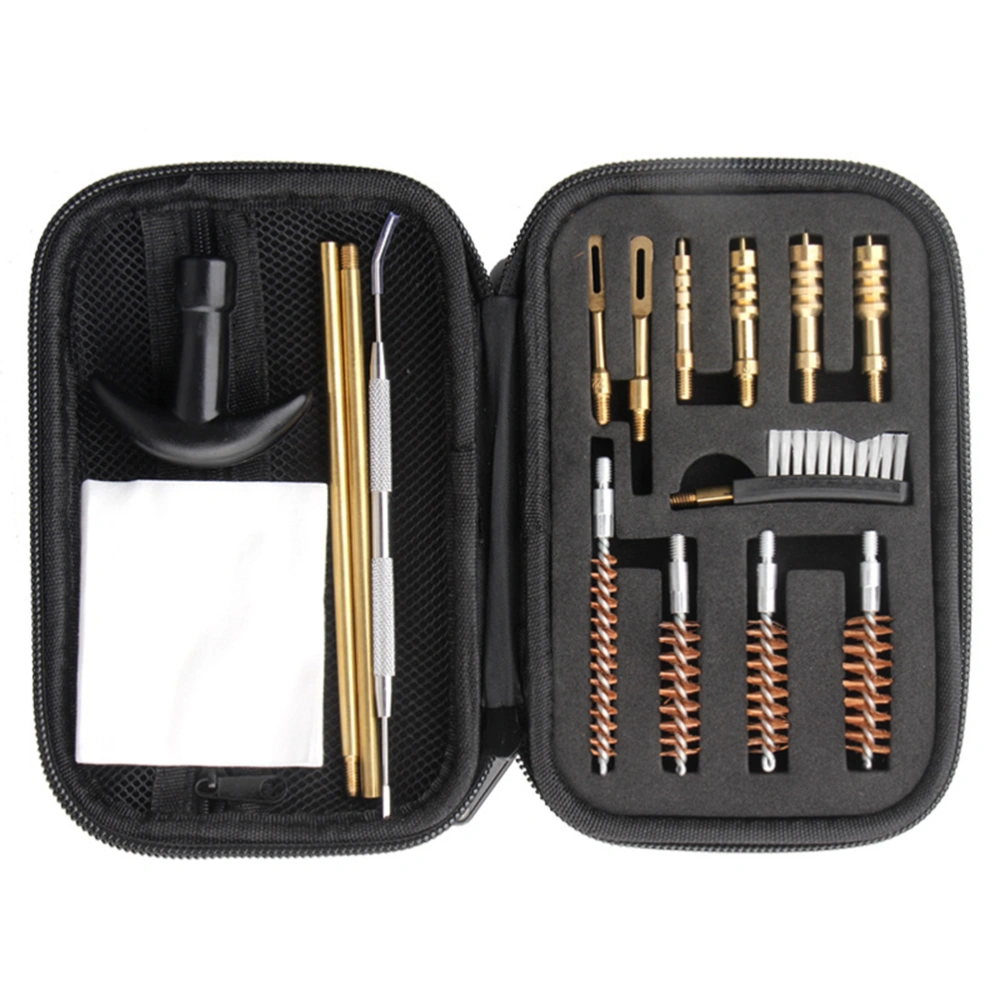 Shooting Equipment Cleaning Kit Tools with Case Rods Brushes Tools Accessories Great Gifts for Men Women