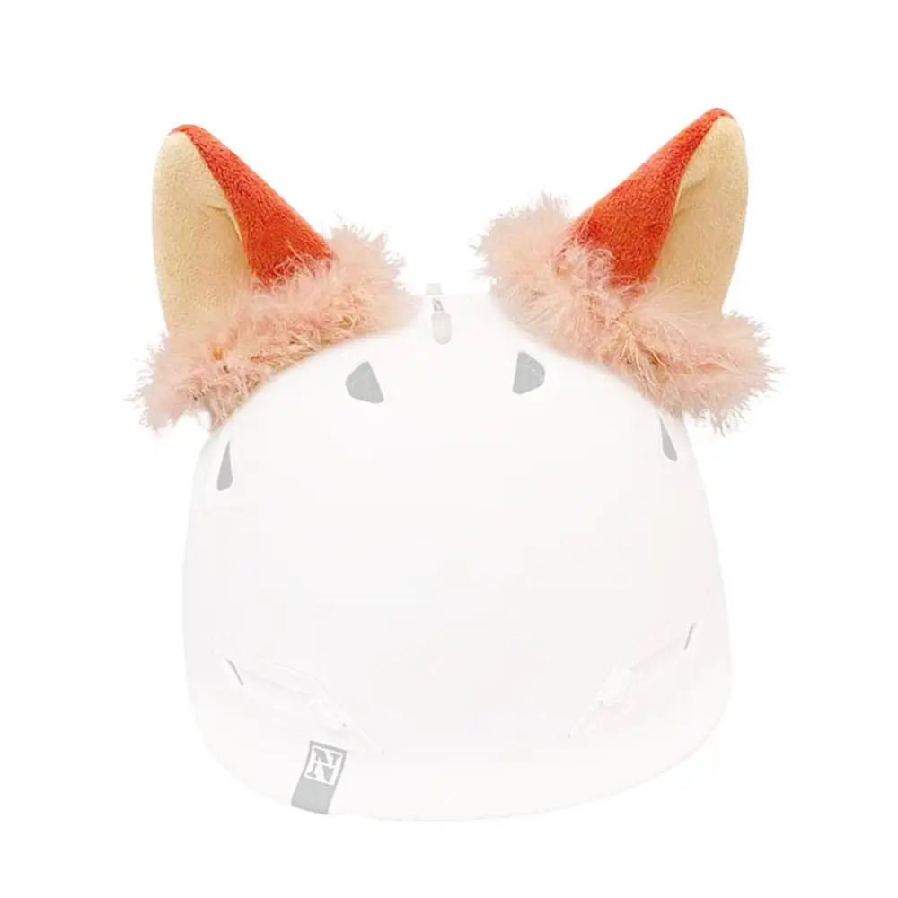 Helmet Accessories Plush Helmet Cat Ears Detachable Plush Ear Decoration Helmet Styling Accessories