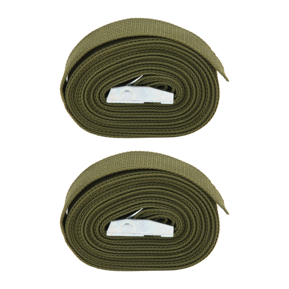 Luggage Straps Zinc Alloy Buckle Thick Webbing Easy to Use Tie Down Straps for Baggage Packing Pallet Fixing Transportation3m / 9.8ft