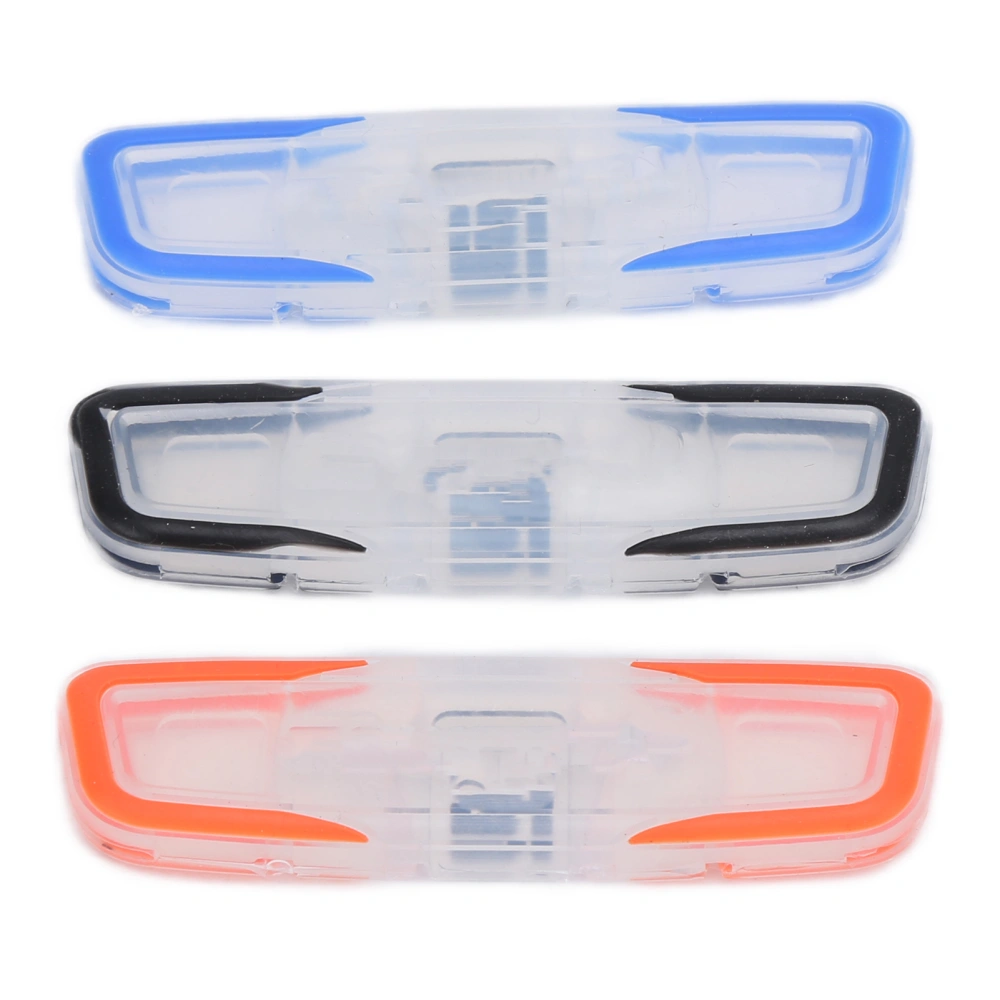 3pcs Tennis Racket Dampener Long Strip Durable Soft Tennis Racket Shock Absorbers for Reducing Vibration