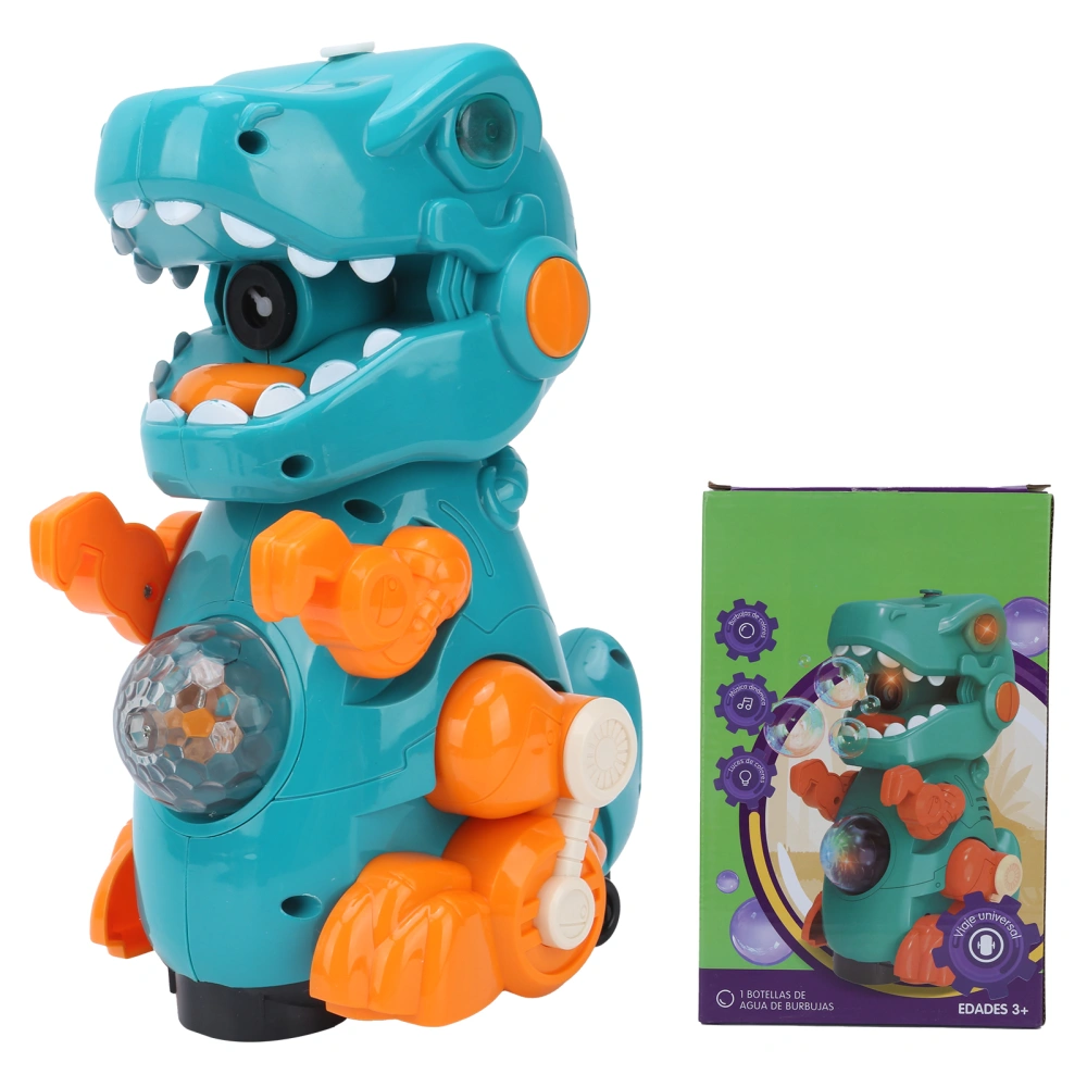 Automatic Bubble Blower Machine Universal Electric Plastic Bubble Dinosaur for Children