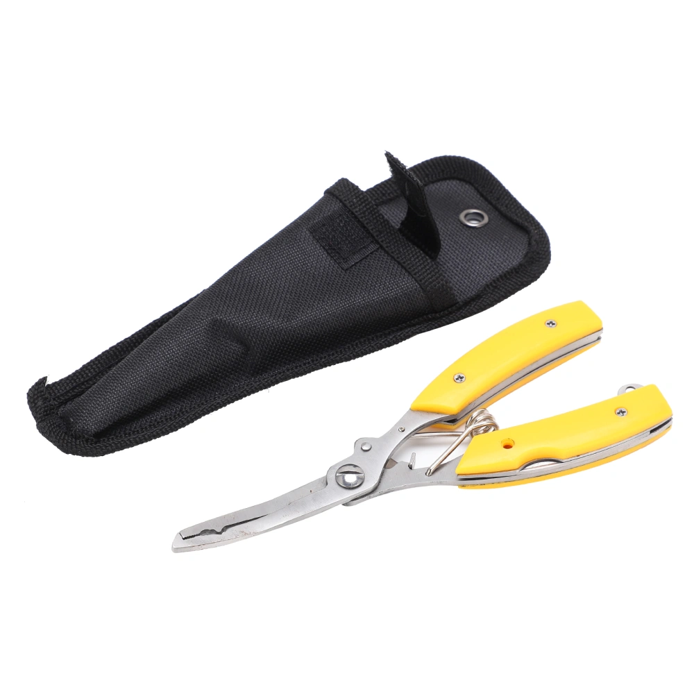 Fishing Pliers Bend Needle Nose Ergonomic Fish Line Cutter Fishing Gear Equipment