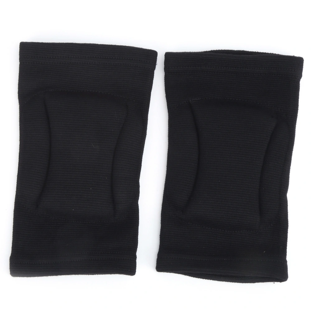 2pcs Knee Pads Thick Sponge AntiCollision Nylon EVA Protective Knee Sleeves for Children Teenagers Adults Men Women(M )