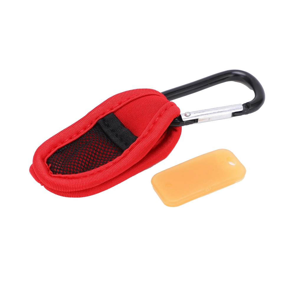 Mosquito Repeller Buckle Outdoor Climbing Thick Durable Mosquito Bands for Outdoor Sports AntiMosquito(Red )