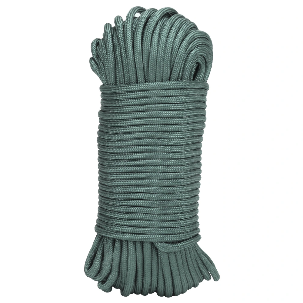 650 Military Specification 10 Core Climbing Rope Outdoor Drying String Rescue RopeArmy Green