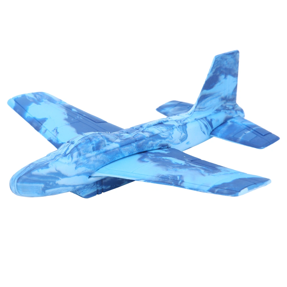 Outdoor Throwing Foam Airplane Flying Aircraft Plane Glider Aeroplane Model for KidsBlue