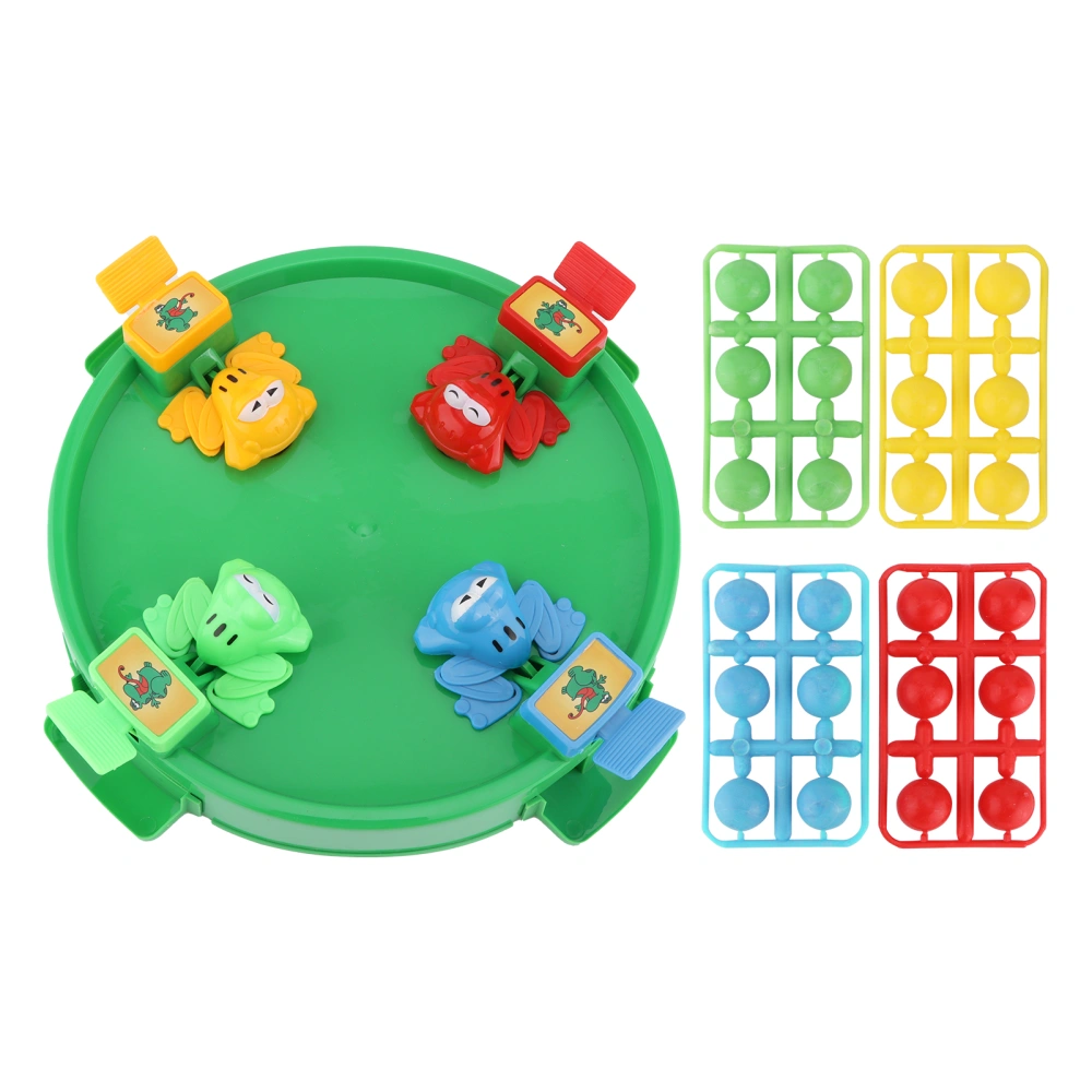 Hungry Frogs Game Family Board Game Classic Board Games for Kids 3 Years and OlderGreen Big Plate English