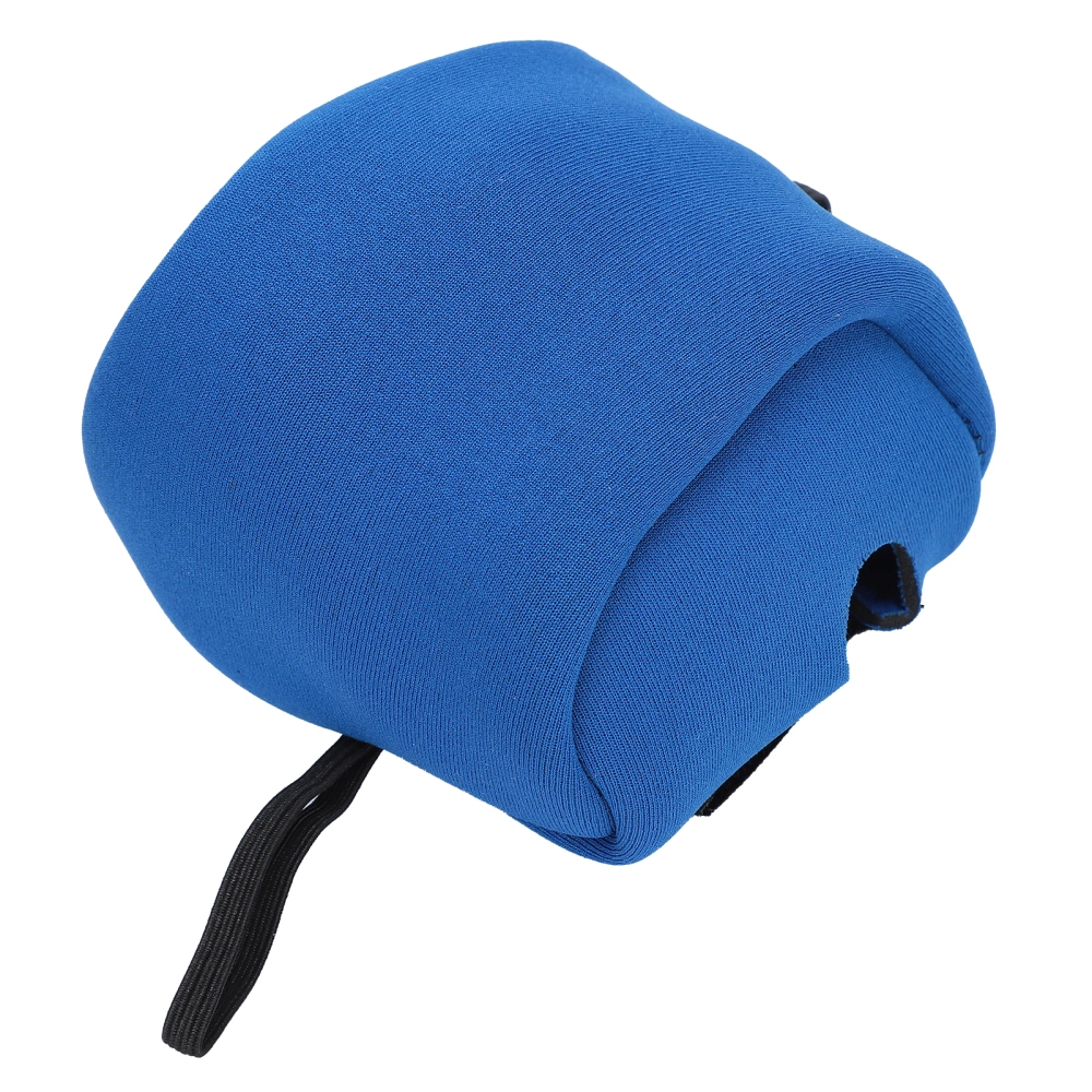 Polyester Baitcasting Reel Cover Protective Case AntiCollision Fishing Reel Storage Pouch(Blue )