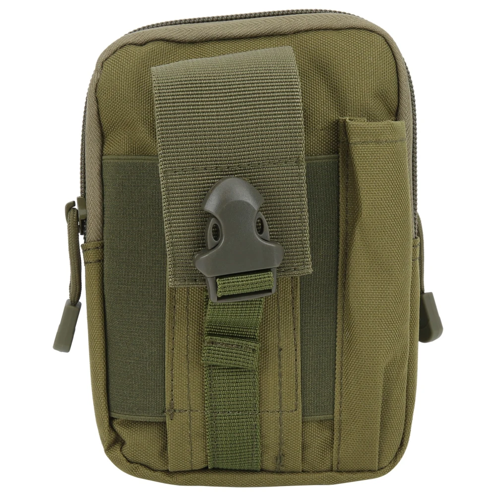 Molle Pouch EDC Belt Waist Bag Outdoor Multipurpose Military Waist Pack with Cell Phone HolderArmy Green