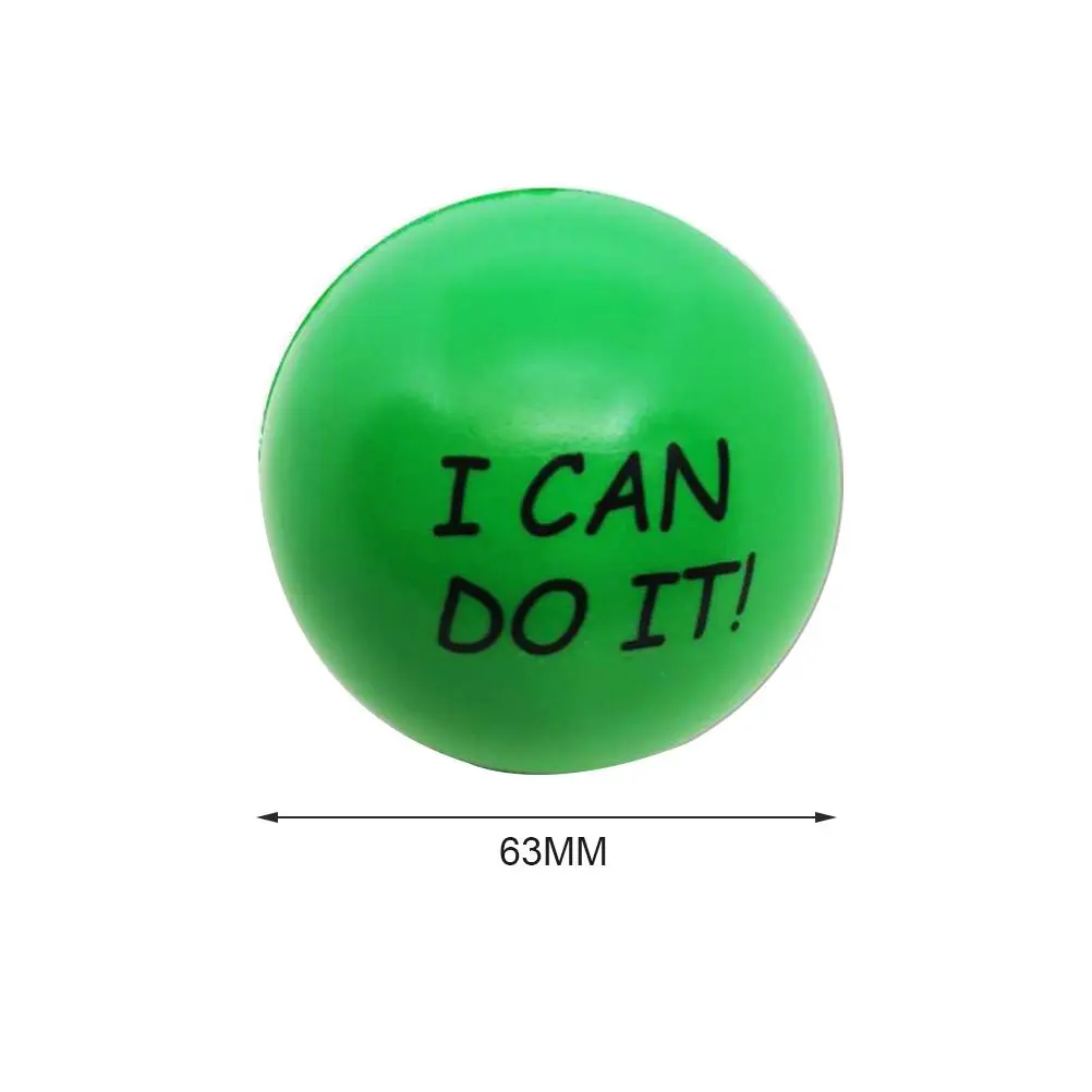 Stress Balls Decompressing Ball with Motivational Quotes Hand Exercise Balls Fidget Toys for Kids and Adult to Relieving Anxiety and Stress