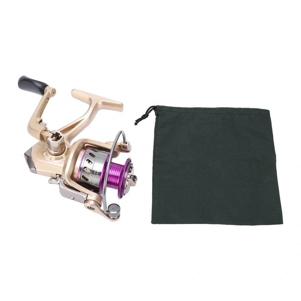 Spinning Reel 5.2:1 5+1BB Right Left Hand Interchangeable Fishing Reel Metal Line Cup