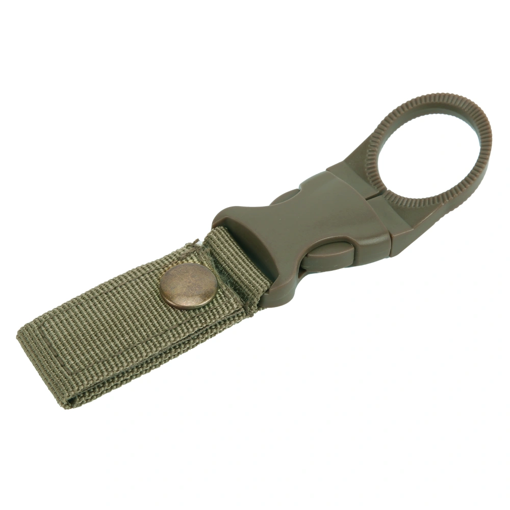 Outdoor Water Bottle Holder Clip for Camping Hiking Cycling Fishing Multifunctional BuckleArmy Green