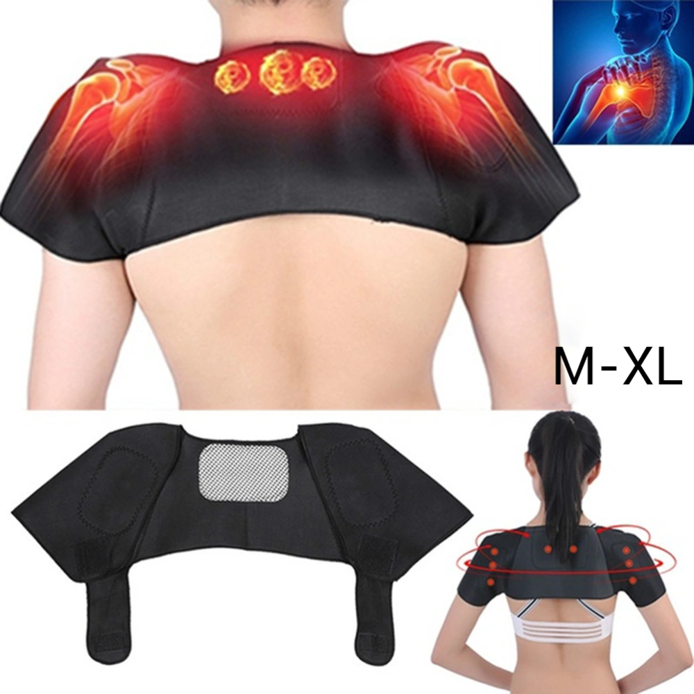 Self Heating Shoulder Pads Protector Heat Therapy Pad Body Muscle Pain Relief Health Care Belt