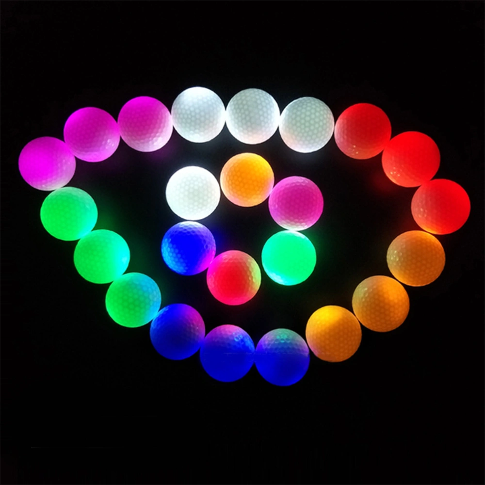 LED Light Up Balls Flashing In the Dark Night Balls Multi Color Training Practice Balls Gifts