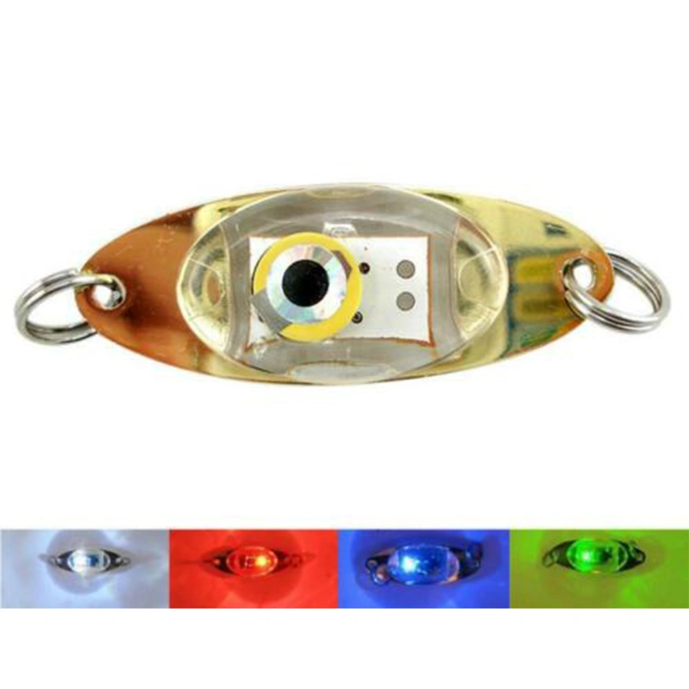 3D Embedded Eyes Fishing Light LED Fish Bait Lamp Illuminated Underwater Fish Trap