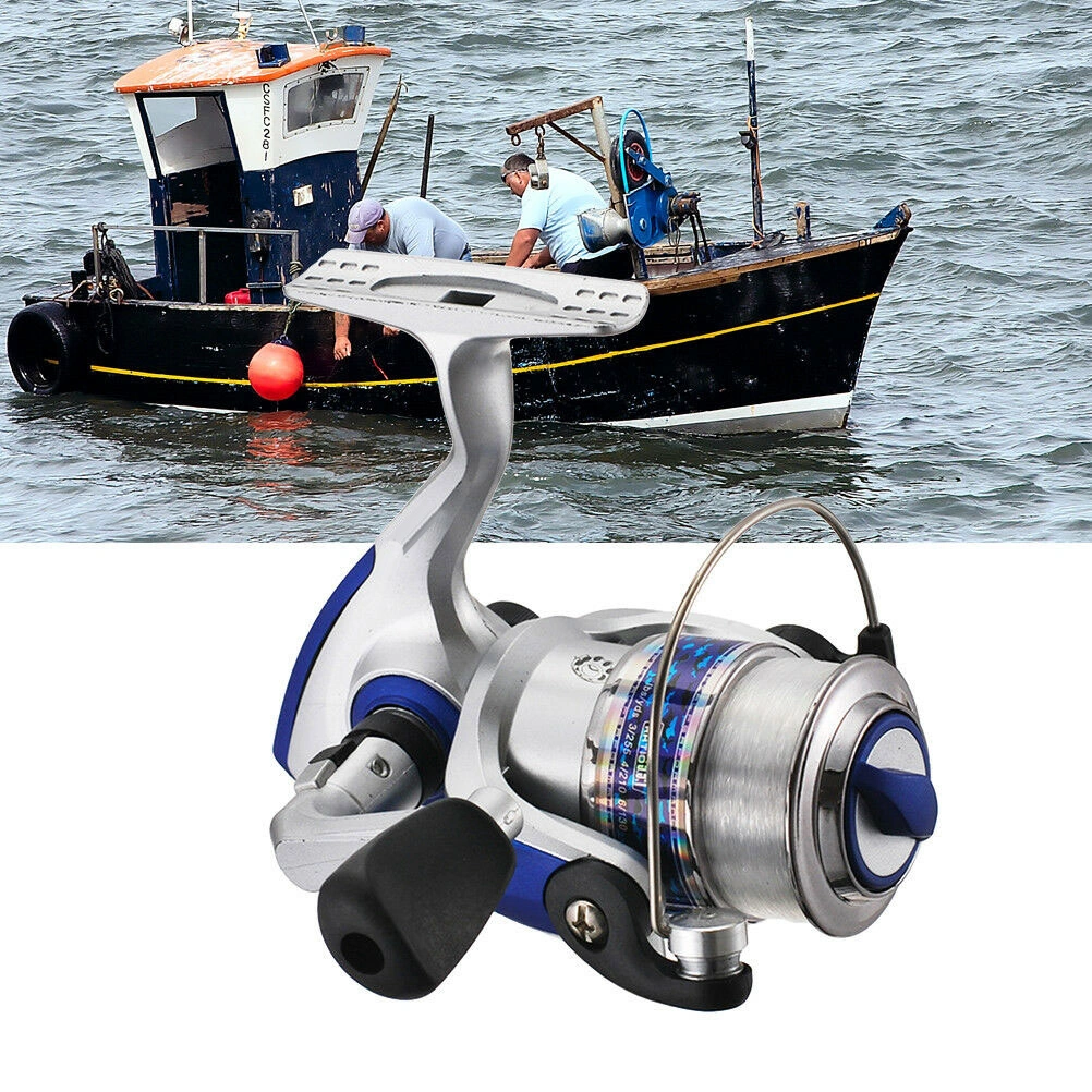 BuyWeek 12BB Spinning Reel Fishing With Fishing Line Spinning Sea Fishing Reel Carp Fishing