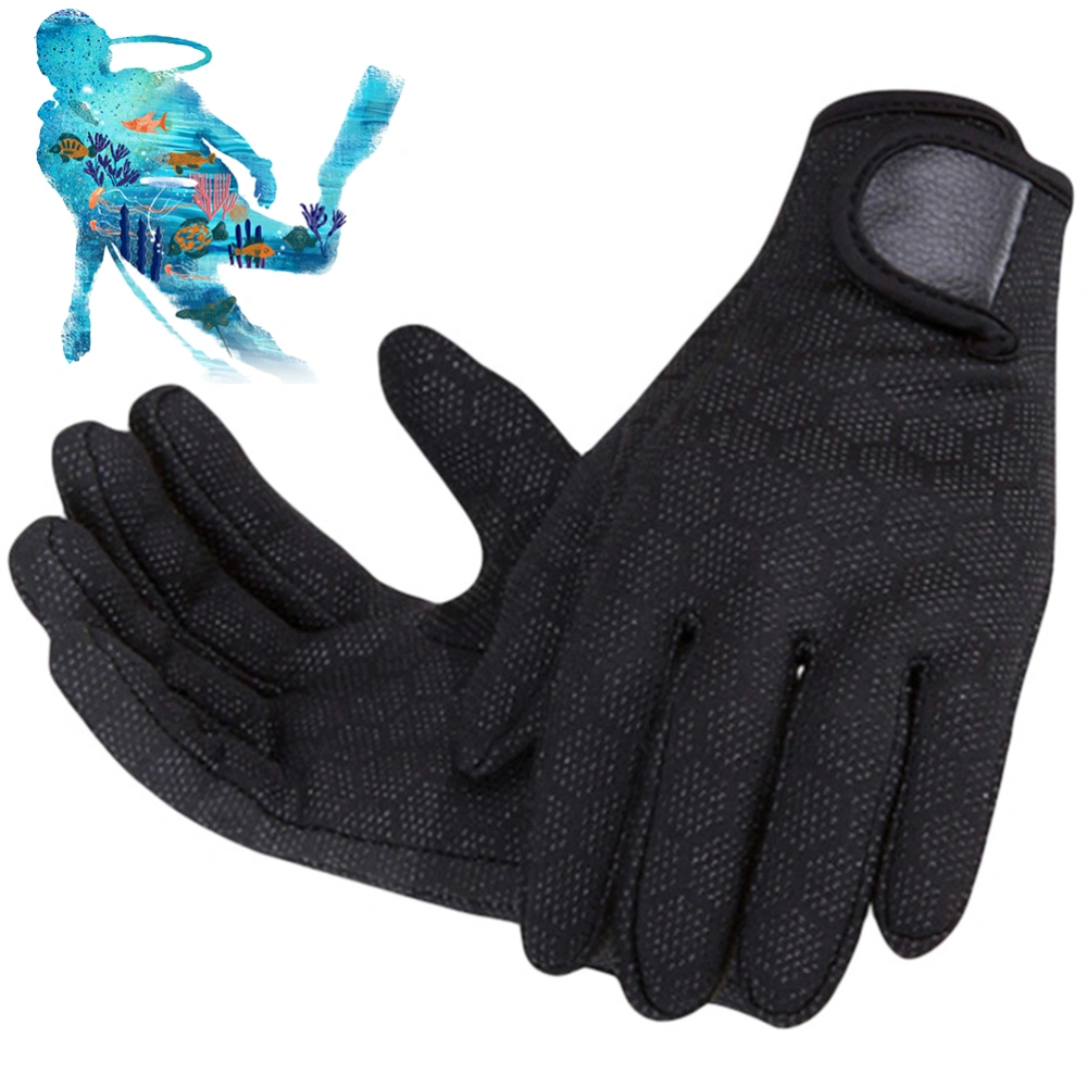 2MM Neoprene Diving Gloves for Snorkeling Swimming Surfing Kayaking Rafting Spearfishing Sailing Non Slip Gloves