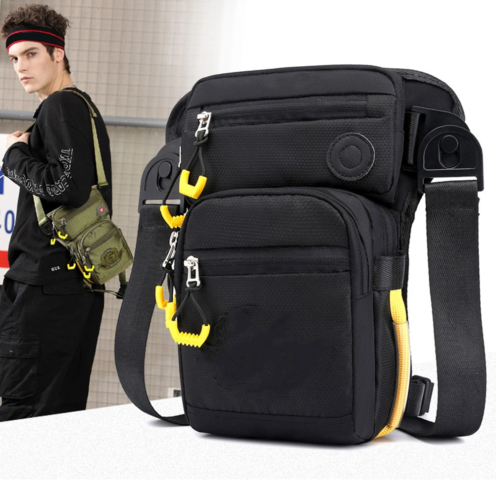 BuyWeek Men's Multi Functional Thigh Pouch Side Leg Work Tool Pouch Fanny Thigh Pack for Hiking Sport Motorcycle