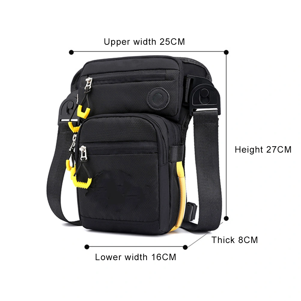 BuyWeek Men's Multi Functional Thigh Pouch Side Leg Work Tool Pouch Fanny Thigh Pack for Hiking Sport Motorcycle