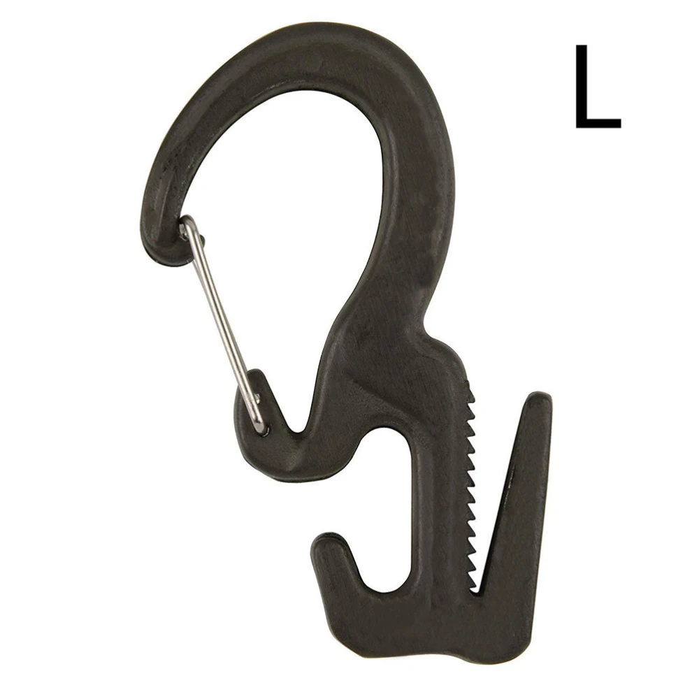 1 Pair Figure 9 Carabiner Rope Tightener Aluminum Rope Tightening Mechanism with Carabiner Clip