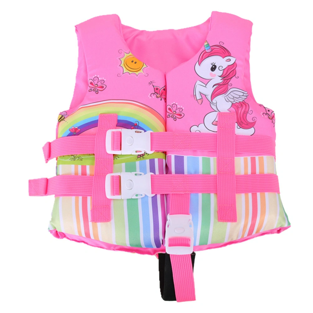 BuyWeek Cartoon Children's Life Jacket Cute Buoyancy Vest Baby Floating Suit Swimming Foam Belt Safety Buckle Vest