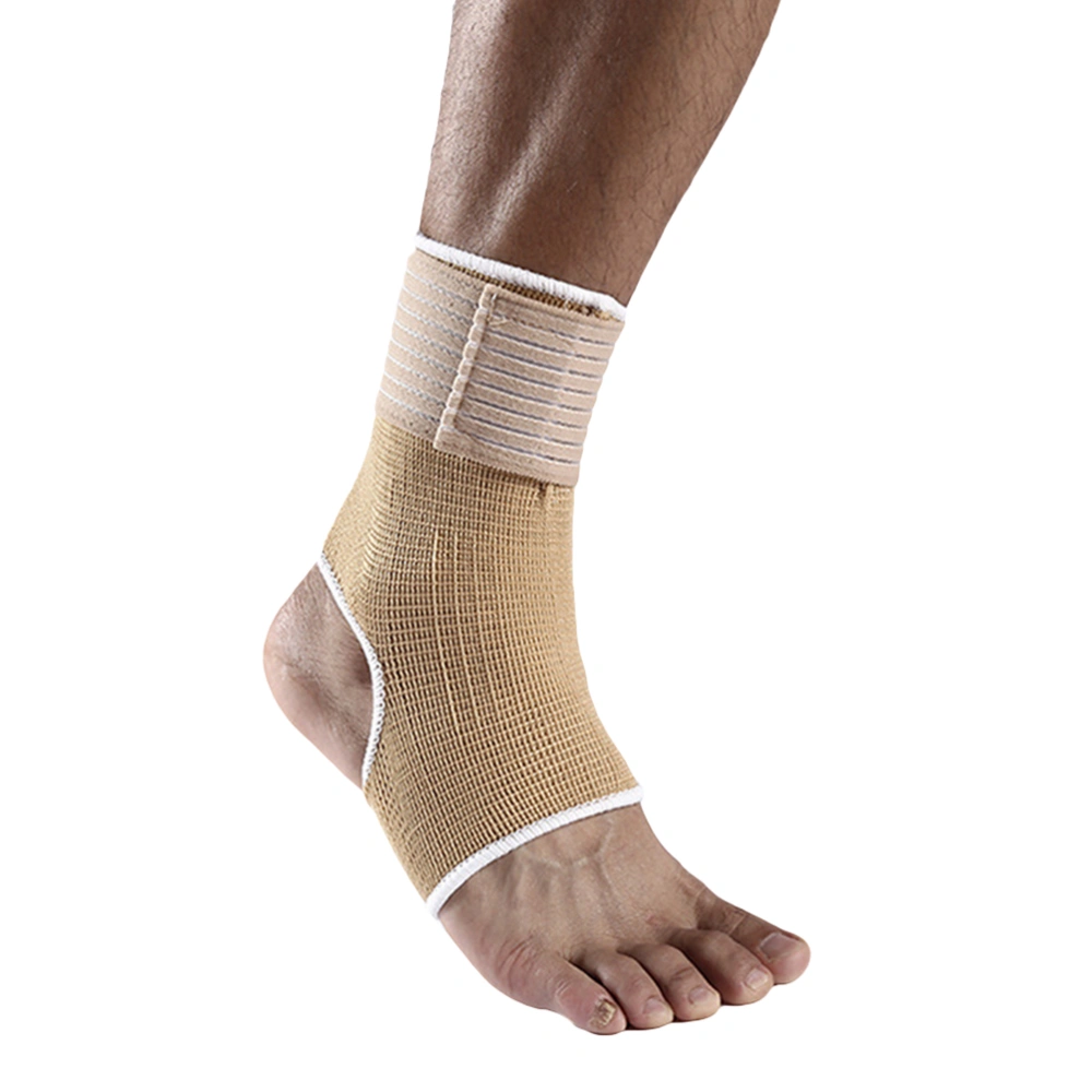 Weaving Elastic Nylon Strap Ankle Support Brace Badminton Basketball Football Fitness Heel Protector