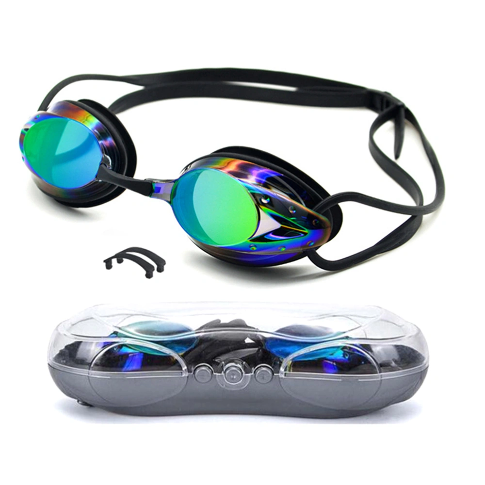 Swimming Goggles Waterproof Anti Fog Mirrored Swimming Goggles UV Protection Swimming Training Goggles