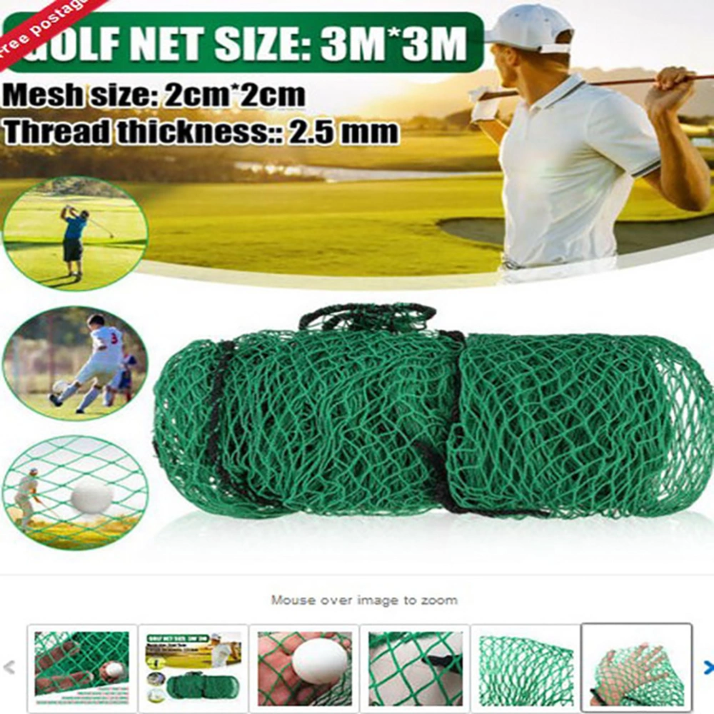 Cage Net Home Driving Range Hitting Net Indoor Chipping Practice Target Training Aids for Outdoor ers Knotless Twine