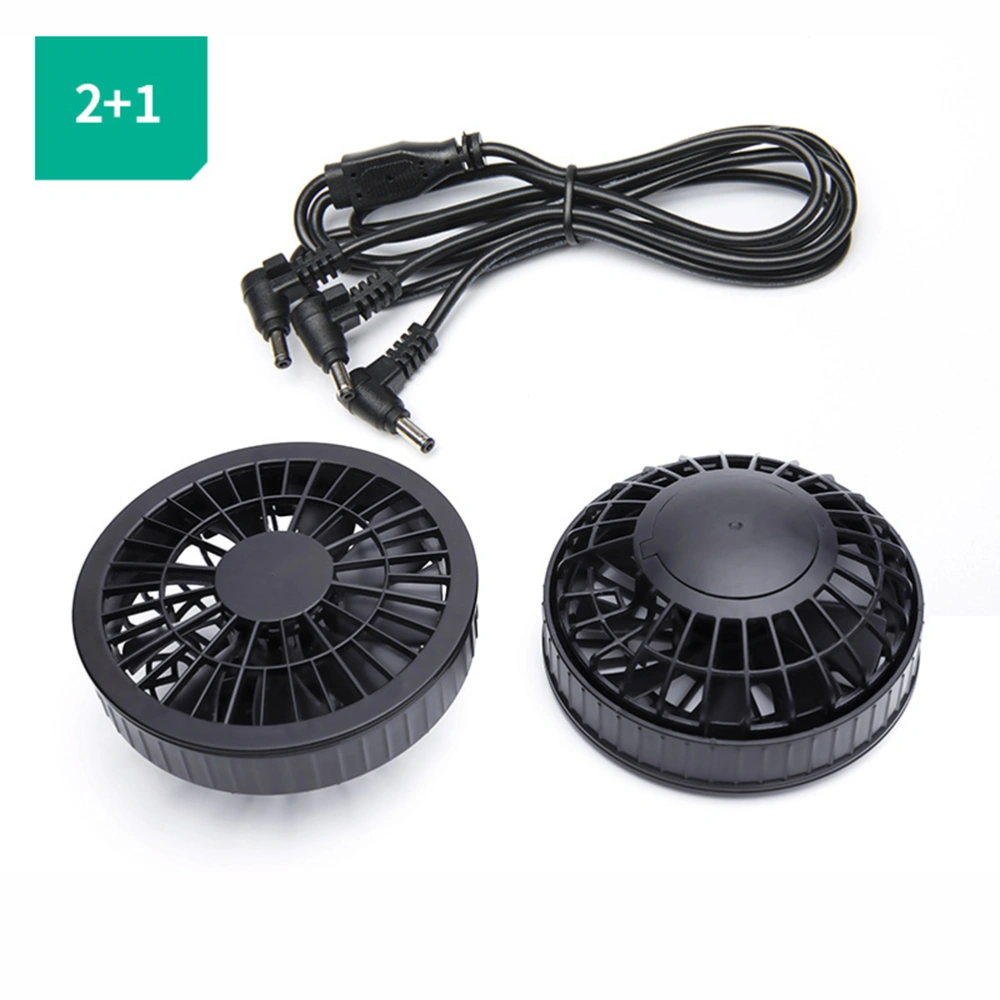 Fans for Air Condition Clothing Cooling Clothes Accessories Set