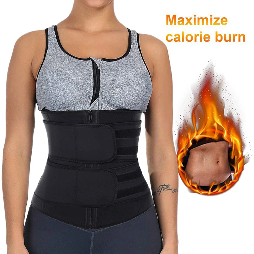 BuyWeek Waist Trainer Trimmer Belt Slim Body Shaper Shapewear Women Weight Loss Lumbar Shaper Workout Trimmer Belt