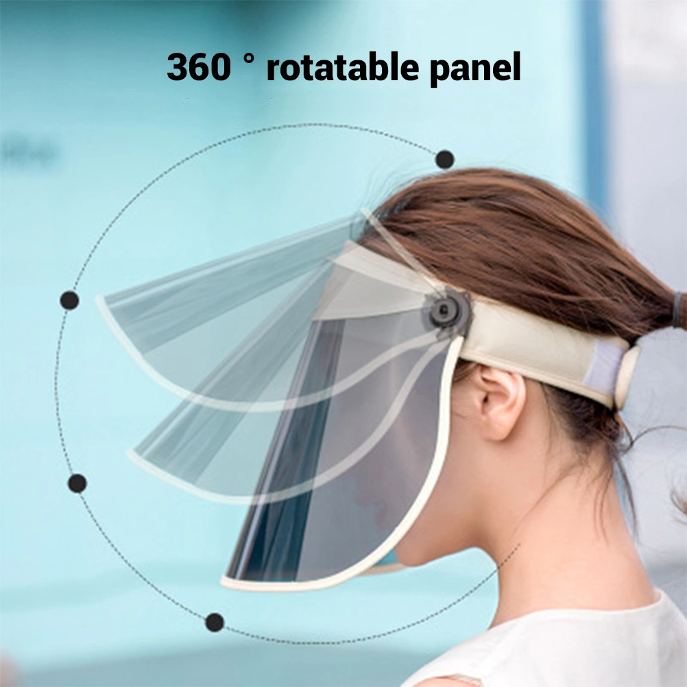 Adjustable Sun 360° Rotation Sun Visor Hat UV Protection Hat Face Shield Hat for Outdoor Camping Hiking Tennis