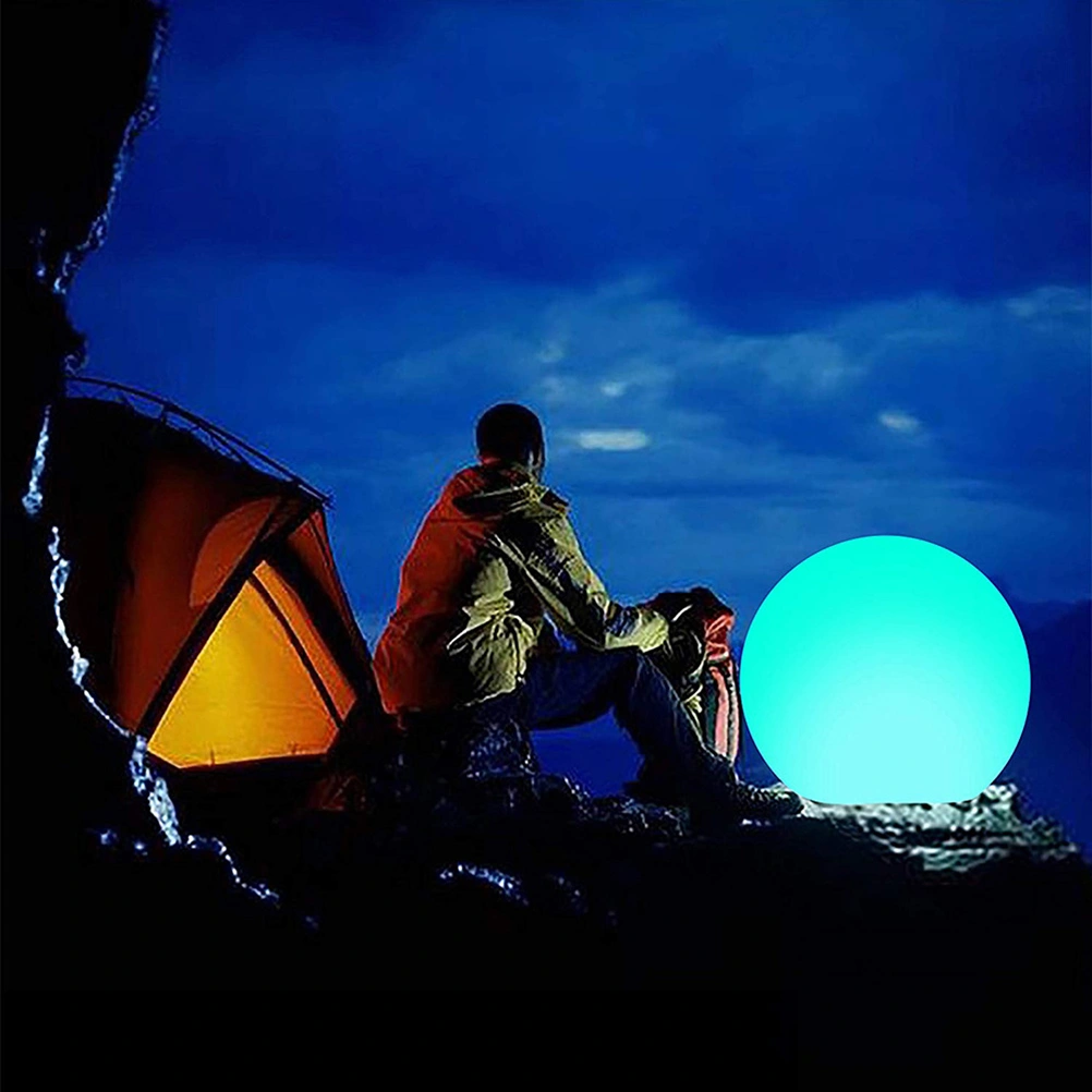 RGB Colorful Sphere Light LED Light Ball with Remote Control Waterproof Inflatable Luminous Ball