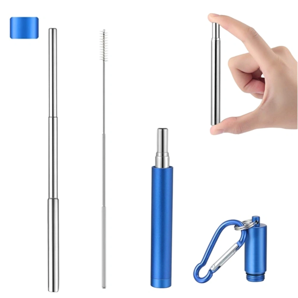 BuyWeek Telescopic Stainless Steel Straws