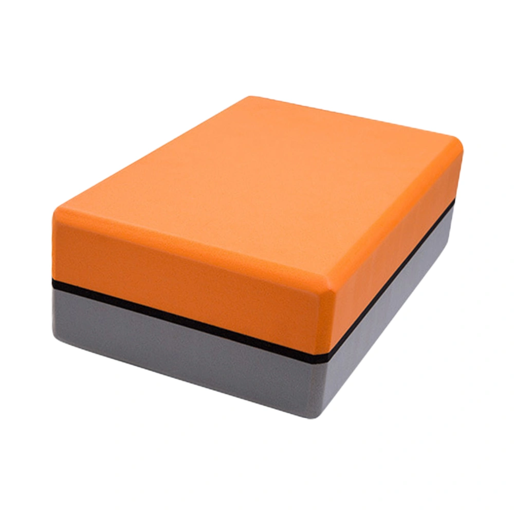 Yoga Block Dual Color Non Slip Surface High Density EVA Foam Block for Yoga Pilates Meditation