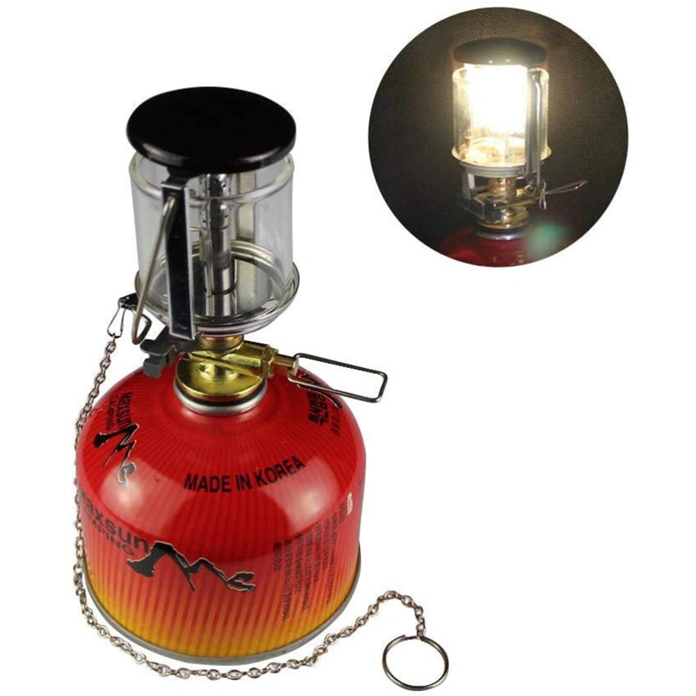 BuyWeek Mini Portable Camping Lantern Gas Light Outdoor Camping Small Gas Lamp Camping Heater Tent Lamp Torch Hanging Lamp