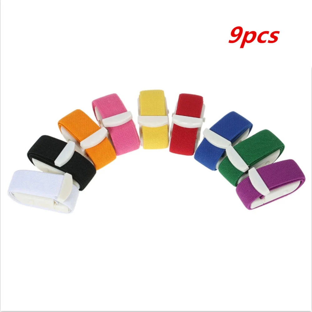 9 pcs Quick Release Tourniquet with Buckle Sport Emergency First Aid Professional Adjustable Tourniquet