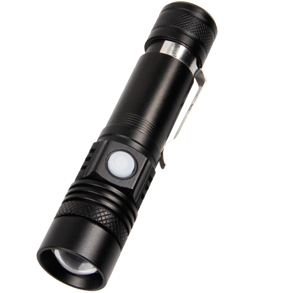 T6 LED Flashlight Rechargeable Torch Zoom Super Bright Flashlight for Outdoor Camping Emergency