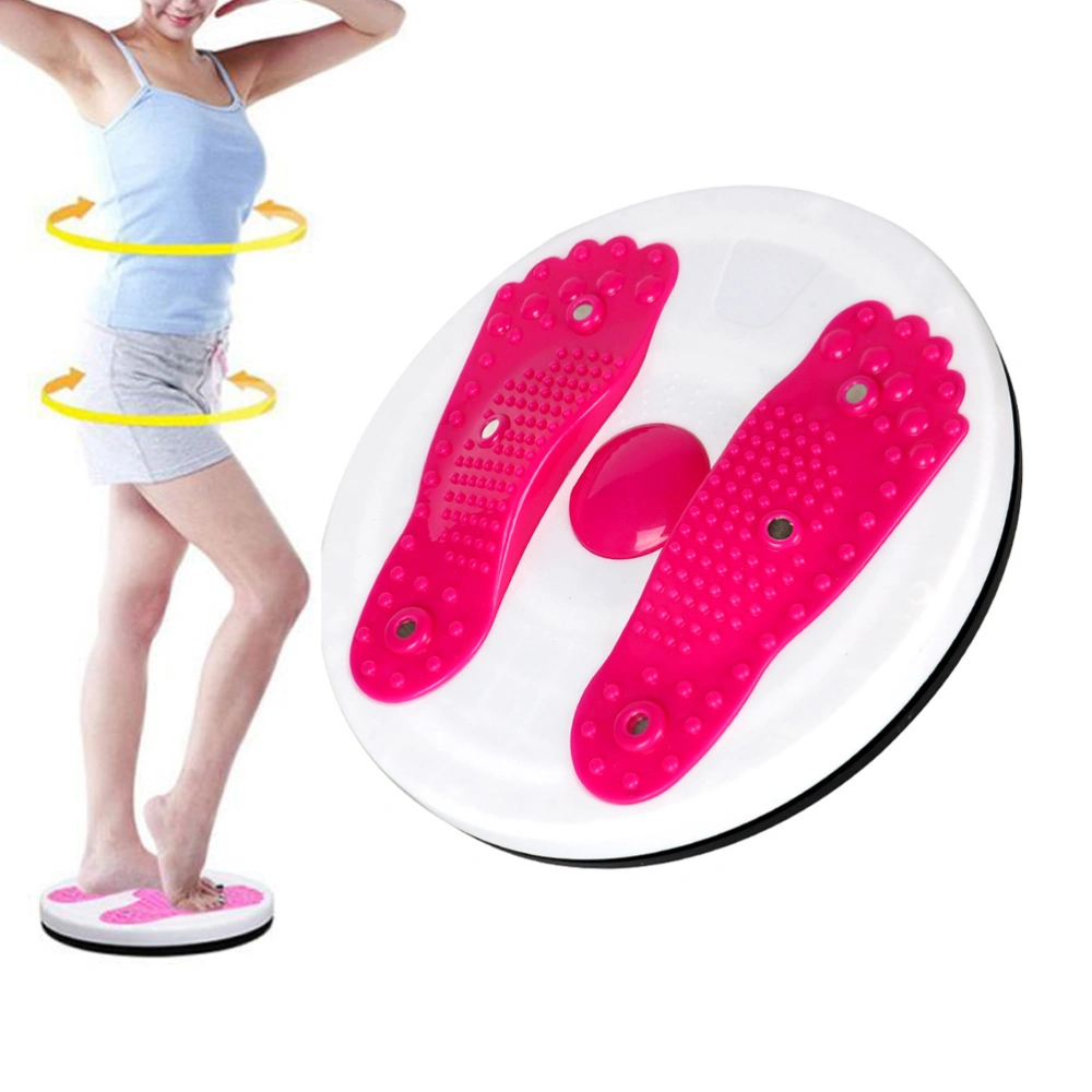 Fitness Twisting Waist Disc Magnetic Board Foot Massage Torsion Plate Balance Rotating Board for Aerobic Exercise