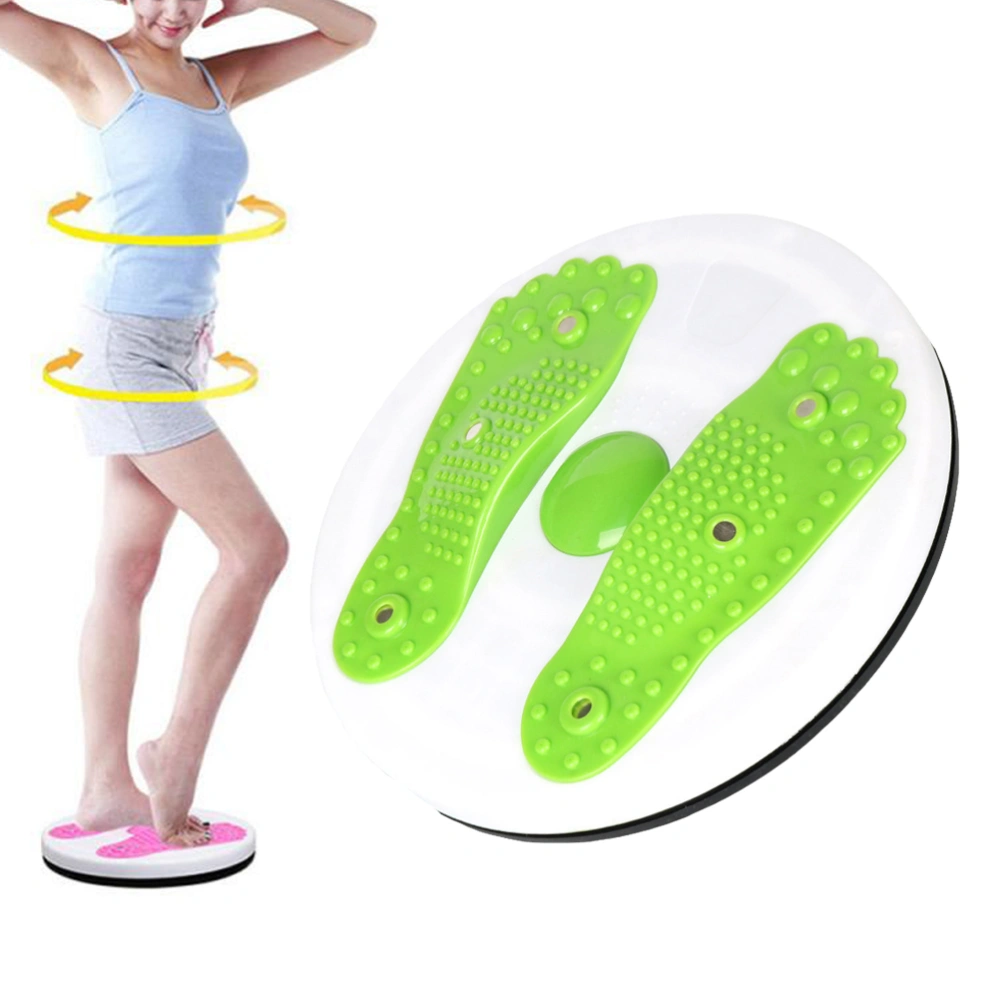 Fitness Twisting Waist Disc Magnetic Board Foot Massage Torsion Plate Balance Rotating Board for Aerobic Exercise