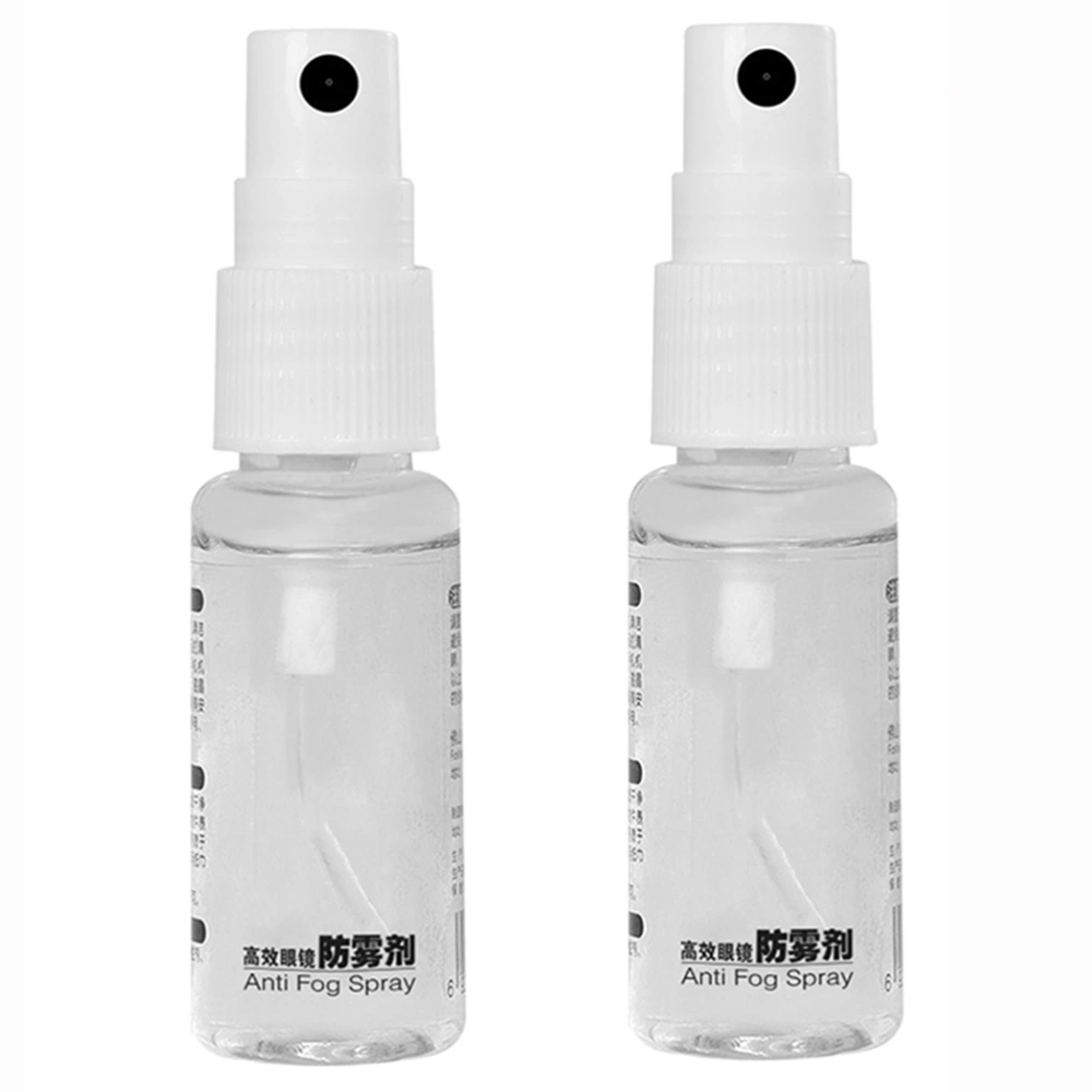 20ml Anti Fog Spray Eyeglass Lens Cleaner Long Lasting Defogger for Glasses Mirrors and Windows